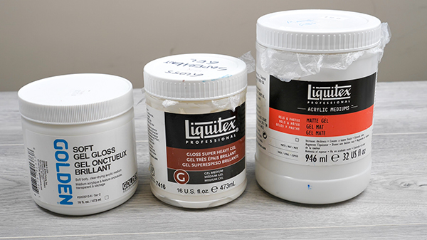 Gel Medium as a Collage Glue