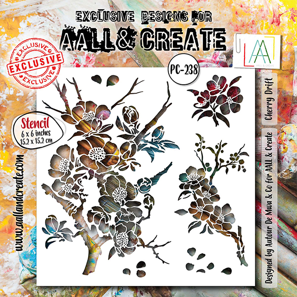 Aall & Create Stencil Cherry Drift