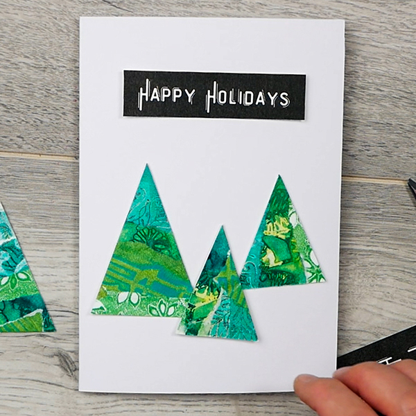 Holiday Collage Card Design