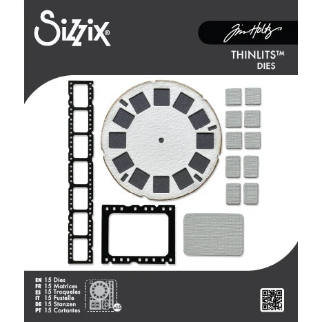 Sizzix Tim Holtz Vault Picture Show Thinlits Dies