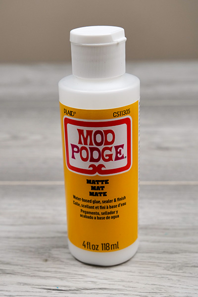 Mod Podge for collage